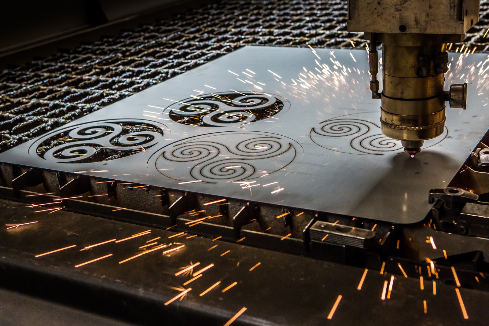 Machine de découpe laser métal